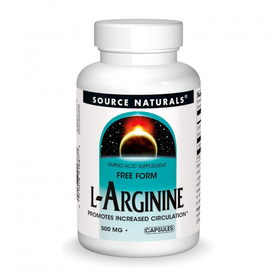 Source Naturals L-Arginine 500 mg - 50 tabs 2023-10-6160
