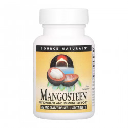 Mangosteen 75mg - 60 tabs (Пошкоджена етикетка)
