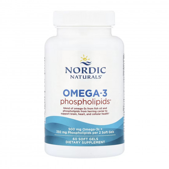 Nordic Naturals Omega-3 Phospholipids - 60 softgels 2023-10-7942