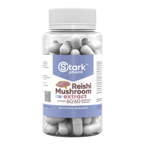 Stark Pharm Reishi Mushroom Extract 600 mg - 60 caps 2023-10-7431