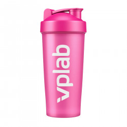Shaker with blender ball - 700ml Pink