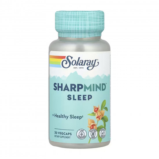 Solaray SharpMind Nootropics Sleep - 30 vcaps 2023-10-6973