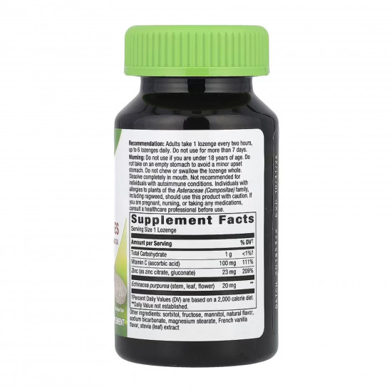 Nature's Way Zinc - 60 lozenges 2023-10-2778