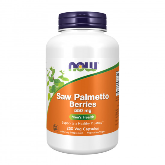 Now Foods Saw Palmetto 550mg - 250 vcaps 2022-10-0714