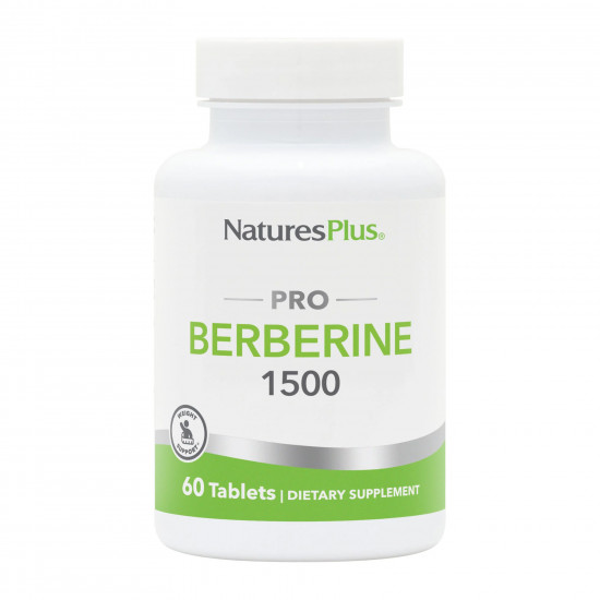 Natures Plus Berberine 1500 mg - 60 tabs 2023-10-3453 Natures Plus Berberine 1500 mg - 60 tabs 2023-10-3453