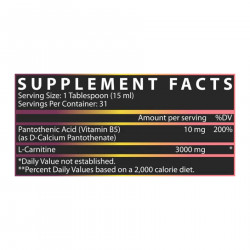 Liquid L-Carnitine 3000 - 465 ml Passionfruit Guava