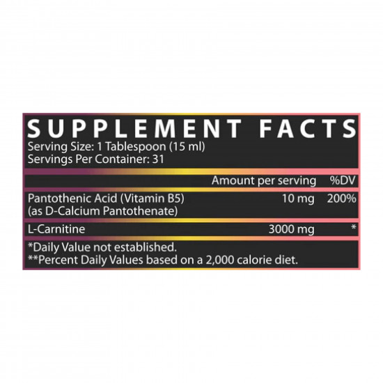 Nutrex Liquid L-Carnitine 3000 - 465 ml Passionfruit Guava 2023-10-3312