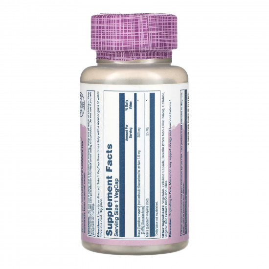Solaray Maca Root Extract 300mg - 60 vcaps 2023-10-2121