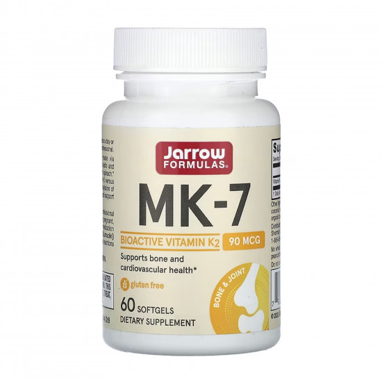 Jarrow Formulas MK-7 90 mcg - 60 caps 2023-10-6206 Jarrow Formulas MK-7 90 mcg - 60 caps 2023-10-6206