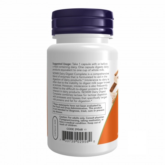 Now Foods Dairy Digest Complete - 90 vcaps 2022-10-0087