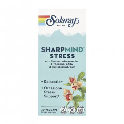 SharpMind Nootropics Stress - 30 vcaps
