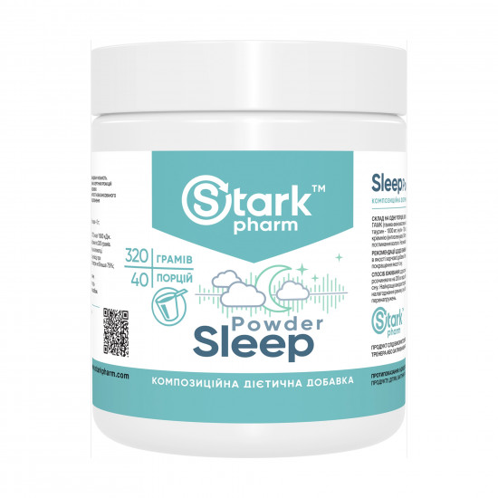 Stark Pharm Sleep Powder - 320g 2023-10-6013 Stark Pharm Sleep Powder - 320g 2023-10-6013