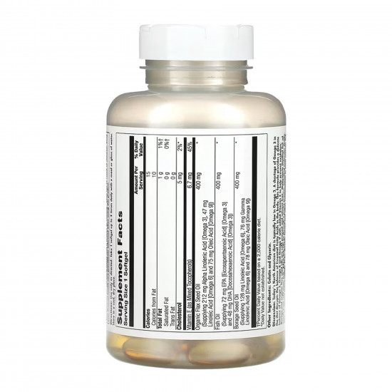 KAL Ultra Omega 3-6-9 1200mg - 100 softgels 2023-10-7598