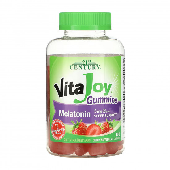21st Century VitaJoy Melatonin 5 mg - 120 gummies 2023-10-7060
