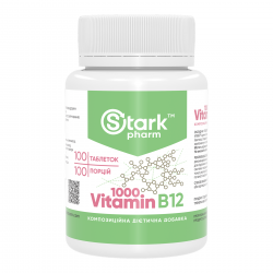 Vitamin B12 1000 mcg - 100 tabs