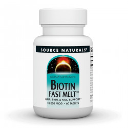 Biotin Fast Melt 10000 mcg - 60 tabs