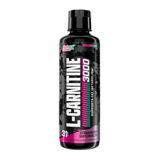 Nutrex Liquid L-Carnitine 3000 - 465 ml Strawberry Watermelon 2023-10-3313