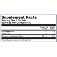 Magnesium Citrate 400mg - 60 tabs (Пошкоджена банка)