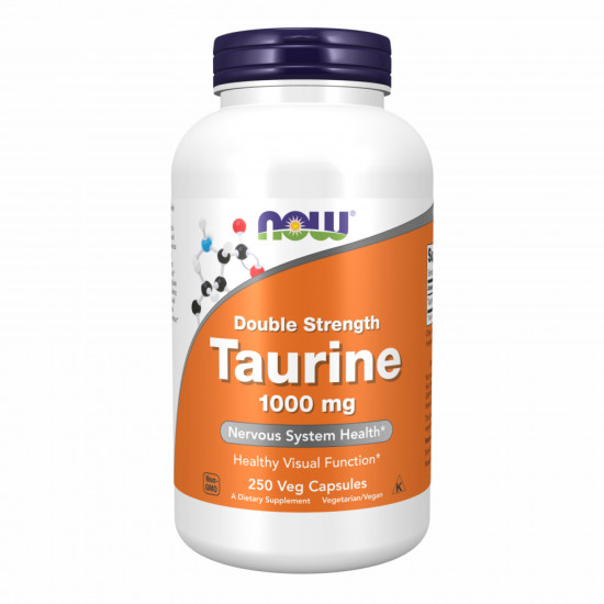 Now Foods Taurine 1000mg - 250 vcaps 2022-10-1424 Now Foods Taurine 1000mg - 250 vcaps 2022-10-1424