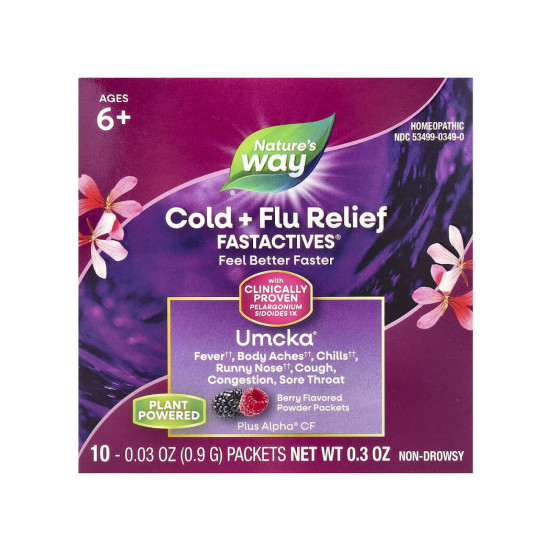 Umcka Cold & Flu Berry Fastactv - 10x.912g Umcka Cold & Flu Berry Fastactv - 10x.912g