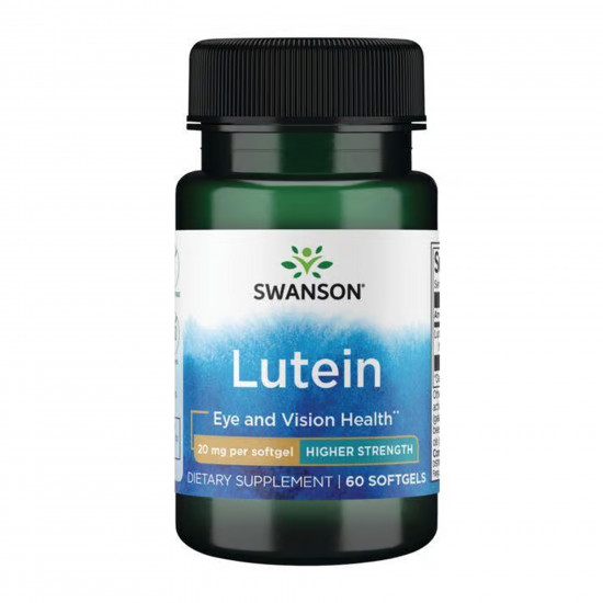Swanson Lutein - 60 softgels 2023-10-5860