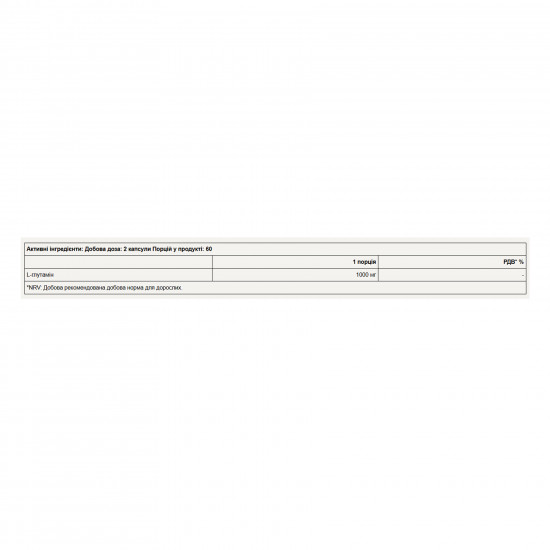 Pure Gold Glutamine - 120 caps 2023-10-7312
