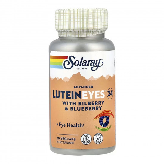 Solaray Lutein Eyes 24 - 30 vcaps 2023-10-6998