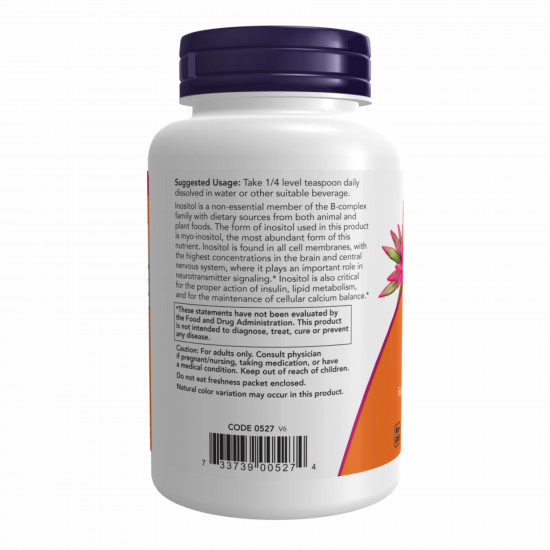 Now Foods Inositol Powder - 4 oz 2022-10-2568