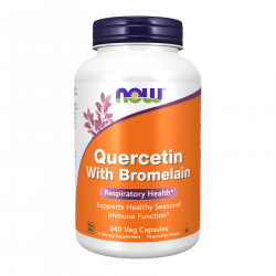 Quercetin with Bromelain - 240 vcaps