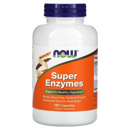 Now Foods Super Enzyme - 180 caps (До 11.26) 2024-11-0547