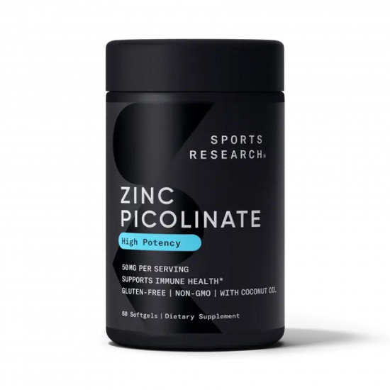 Sport Research Zinc Picolinate 30mg - 90 softgels (До 05.26) 2024-11-0054