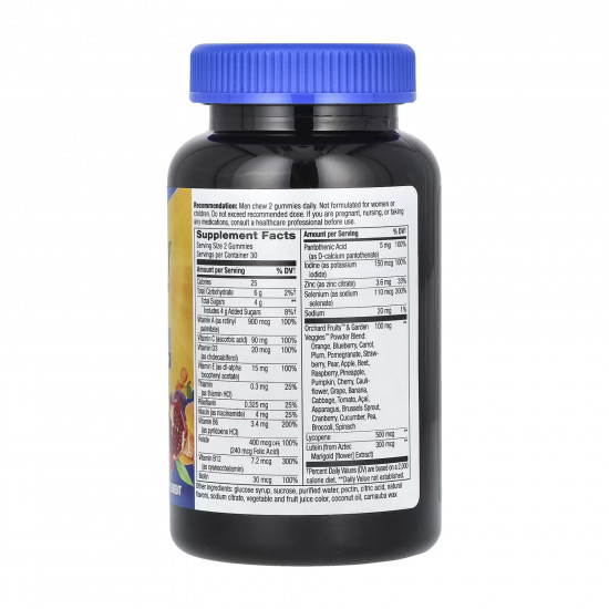 Nature's Way Men's 50+ Multivitamin - 60 gummies 2023-10-2170