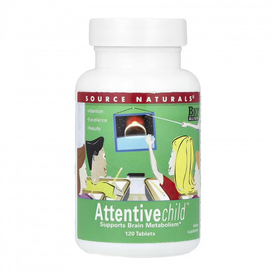 Source Naturals Attentive Child™ - 120 tabs 2023-10-5891