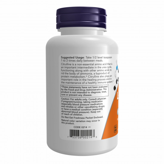 Now Foods Citrulline Powder - 113g 2022-10-1425