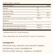 Triple Strength Omega-3 950 mg - 50 softgels (Пошкоджена етикетка)