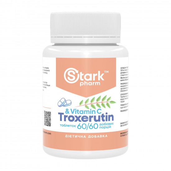 Stark Pharm Troxerutin & Vitamin C - 60 tabs 2024-11-0524