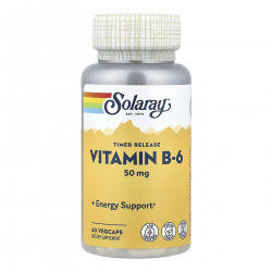 Vitamin B-6 Timed-Release 50mg - 60 vcaps