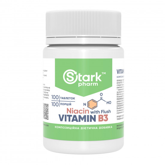 Vitamin B3 Niacin - 100 caps Vitamin B3 Niacin - 100 caps