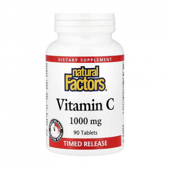 Natural Factors Vitamin C 1000mg - 90 tabs 2023-10-6553