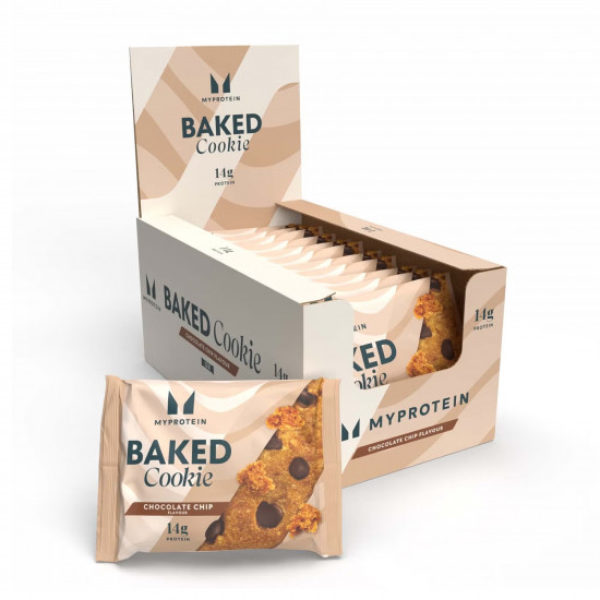Myprotein Baked Cookie - 12x75g Chocolate Chip 100-86-0319278-20