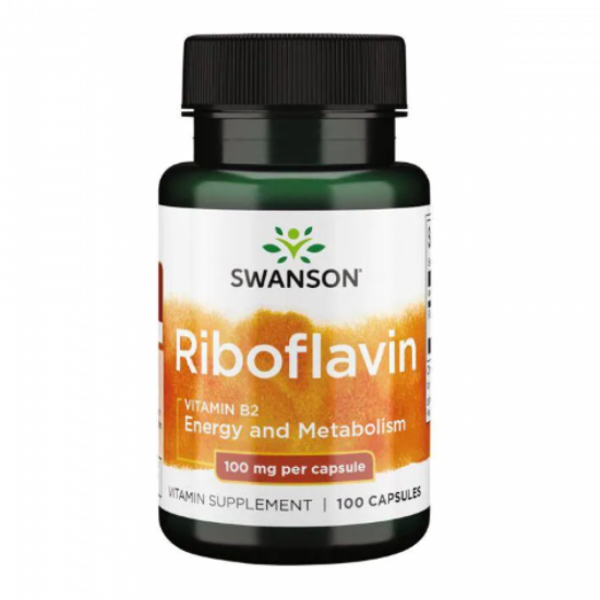 Riboflavin Vitamin B-2 100mg - 100caps Riboflavin Vitamin B-2 100mg - 100caps
