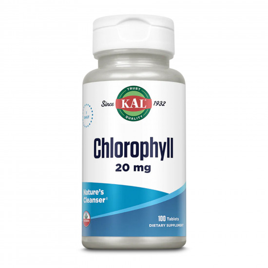 Chlorophyll 20mg - 100 tabs Chlorophyll 20mg - 100 tabs
