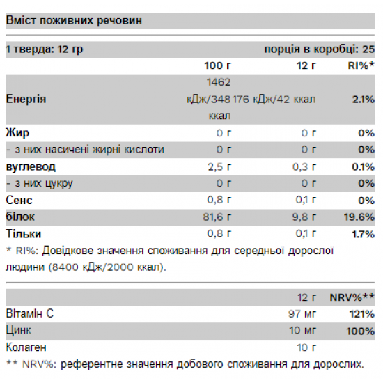Pure Gold Collagen - 300g Mango 2023-10-7998