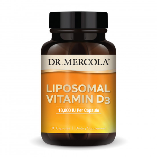 Dr. Mercola Liposomal Vitamin D3 10,000 IU - 30 caps (До 08.26) 2023-10-7715