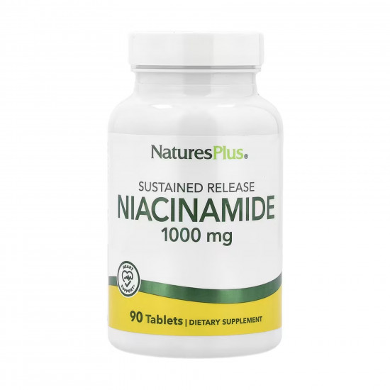 Nature's Plus Niacinamide 1000mg - 90 tabs 2023-10-5221