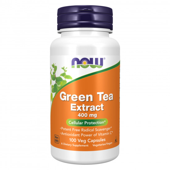 Now Foods Green Tea Extract 400mg - 100 vcaps 2022-10-2645 Now Foods Green Tea Extract 400mg - 100 vcaps 2022-10-2645