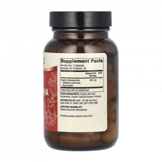 Dr. Mercola Organic Ashwagandha - 60 caps 2022-10-2452