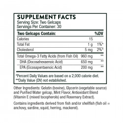 Prenatal DHA - 60 gelcaps (Пошкоджена етикетка)