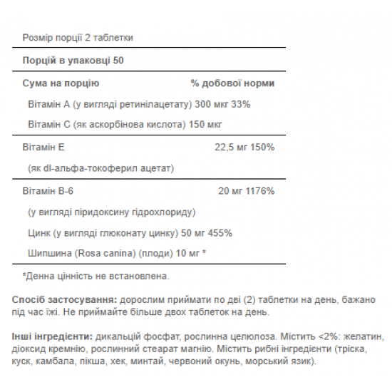 Puritans Pride Zinc for Acne - 100 tab 100-34-1438512-20