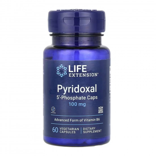 Pyridoxal 5'-Phosphate Caps 100 mg - 60 vcaps Pyridoxal 5'-Phosphate Caps 100 mg - 60 vcaps